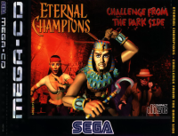 Eternal Champions Challenge From The Dark Side PAL Sega Mega CD PAL box art
